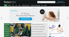 Desktop Screenshot of packersnews.com